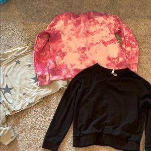 SIZE LARGE SWEATSHIRT BUNDLE